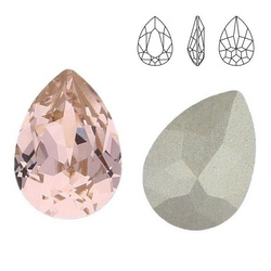 4320 MM 14 Swarovski Pear-shaped VINTAGE ROSE F