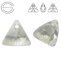 6628 MM 12 Swarovski Triangle SILVER SHADE SSHA