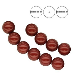 PRECIOSA 131-10-011 Pearl 8 mm BORDEAUX 1 pkg. = 100 pcs.