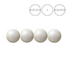 PRECIOSA 131-10-011 Round Pearl Maxima 8 mm PEARLESCENT CREAM 1 pkg. = 100 pcs.