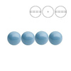 PRECIOSA 131-10-011 Round Pearl Maxima 10 mm AQUA BLUE - 1 pkg. = 50 pcs.