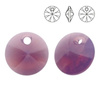 6428 MM 8 Swarovski XILION Disc CYCLAMEN OPAL