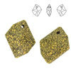 6680/B MM 20 Swarovski Cosmic MARBLED YELLOW