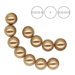 PRECIOSA 131-10-011 Round Pearl Maxima 4 mm BRONZE 1 pkg. = 600 pcs.