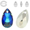 6106 MM 16 Swarovski Pear-shaped MERIDIAN BLUE MBL