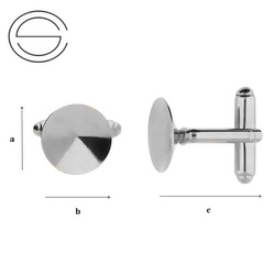 MT-43/12 Spinki do mankietów do 1122 Srebro 925