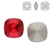 4470 MM 10 Swarovski Square SCARLET F