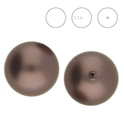 5818 MM 6 Swarovski VELVET BROWN PEARL