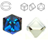 4841 MM 4 Swarovski Cube BERMUDA BLUE BBL Z