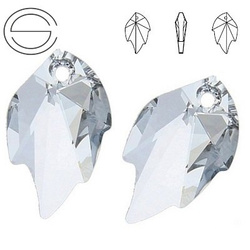 6735 MM 26 Swarovski Leaf COMET ARGENT LIGHT CAL