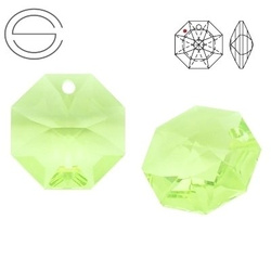 8115 MM 14 Swarovski STRASS Octagon LIGHT PERIDOT