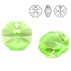 6401 MM 8 Swarovski Octagon PERIDOT