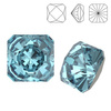 4499 MM 14 Swarovski Square AQUAMARINE F