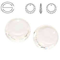 6210 MM 17 Swarovski Round CRYSTAL