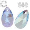 6106 MM 22 Swarovski Pear-shaped LIGHT SAPPHIRE SH