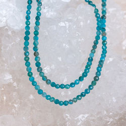 KN-RF-2,5 Kamień APATYT fasetowany - kulka 10 szt.