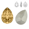 4320 MM 10 Swarovski Pear-shaped LIGHT COL TOPAZ F