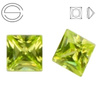 SQ II MM 6 Cyrkonia - Corundum APPLE GREEN