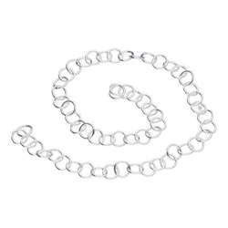 Rolo R 111 Sterling Silver 925 Silver Chain for Jewelry Making