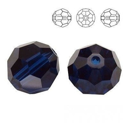 5000 MM 6 Swarovski Beads DARK INDIGO