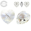 6228 MM 14 Swarovski Heart MOONLIGHT MOL