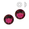 2058 SS 10 Swarovski XILION Rose RUBY F