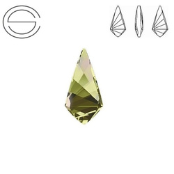 4731 MM 10 Swarovski Kite LUMINOUS GREEN LUMG F