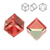 4841 MM 6 Swarovski Cube PADPARADSCHA CAL VZ