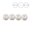 PRECIOSA 131-10-011 Round Pearl Maxima 8 mm PEARLESCENT WHITE 1 opak. = 100 szt.