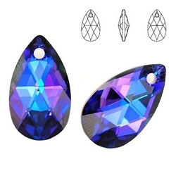 6106 MM 16 Swarovski Pear-shaped HELIOTROPE HEL