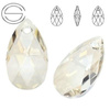 6106 MM 16 Swarovski Pear-shaped SILVER SHADE SSHA