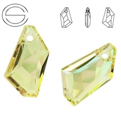 6670 MM 18 Swarovski De-Art LUMINOUS GREEN LUMG