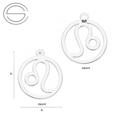 CL-685 Zawieszka zodiak LEW - Srebro 925