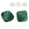 5328 MM 6 Swarovski Bicone PALACE GREEN OPAL