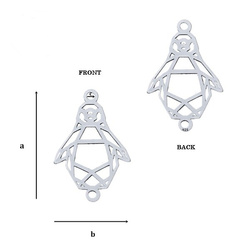 CL-531 Baza PINGWIN 19,2 mm Srebro 925