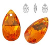 6106 MM 22 Swarovski Pear-shaped TOPAZ AB