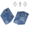 6680/B MM 20 Swarovski Cosmic MARBLED BLUE