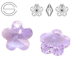 6744 MM 14 Swarovski Flower VIOLET