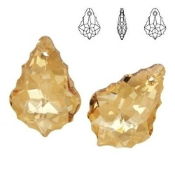 6090 MM 16 Swarovski Baroque GOLDEN SHADOW GSHA