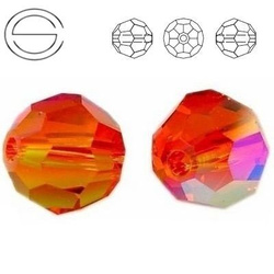 5000 MM 8 Swarovski Beads FIREOPAL AB