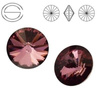 1122 MM 12 Swarovski Rivoli ANTIQUE PINK ANTP F