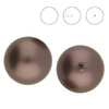 5818 MM 6 Swarovski VELVET BROWN PEARL