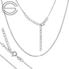 BN-4 Necklace - choker CURB 035 - Silver 925