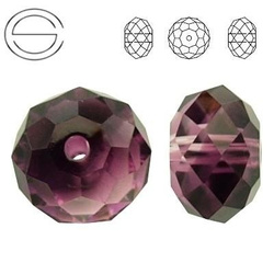 5040 MM 8 Swarovski Briolette AMETHYST BLEND