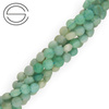 KN-CNF-4,0 AMA Natural stone - coin faceted - AMAZONITE