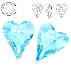 6240 MM 27 Swarovski Wild Heart AQUAMARINE