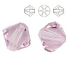 PRECIOSA 451-69-302 Rondelle Maxima MM 4 LIGHT AMETHYST 1 pkg. = 720 pcs.