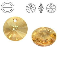 6428 MM 12 Swarovski XILION Disc GOLDEN SHADOW