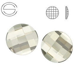 2035 MM 6 Swarovski Chessboard Circle SILVER SHADE