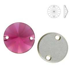 3200/G MM 14 Swarovski Rivoli FUCHSIA F